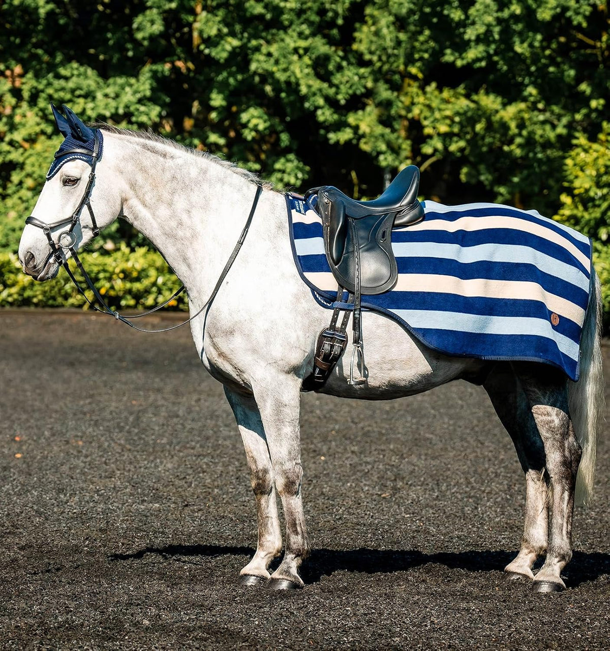 Horseware® Newmarket Plus Fly Sheet - Witney Charcoal, 84 inches