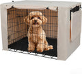 Deblue Dog Crate Cover, 24 Inches Durable Polyester Indoor Kennel Cover