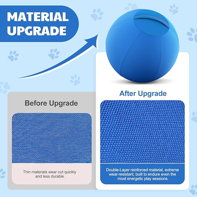 Happypaw 18'' Herding Ball for Dogs – Enhanced Chew Resistance & Heavy-Duty - Image 3