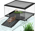 Turtle Basking Platform, Stainless Steel Ramp for 18-20" Aquariums