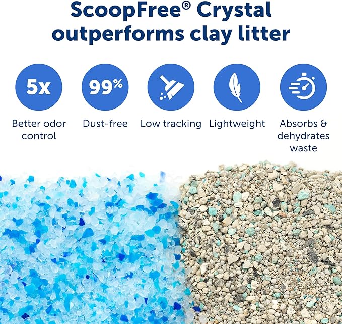PetSafe ScoopFree Crystal Pro Legacy Self-Cleaning Automatic Litter Box - Image 5