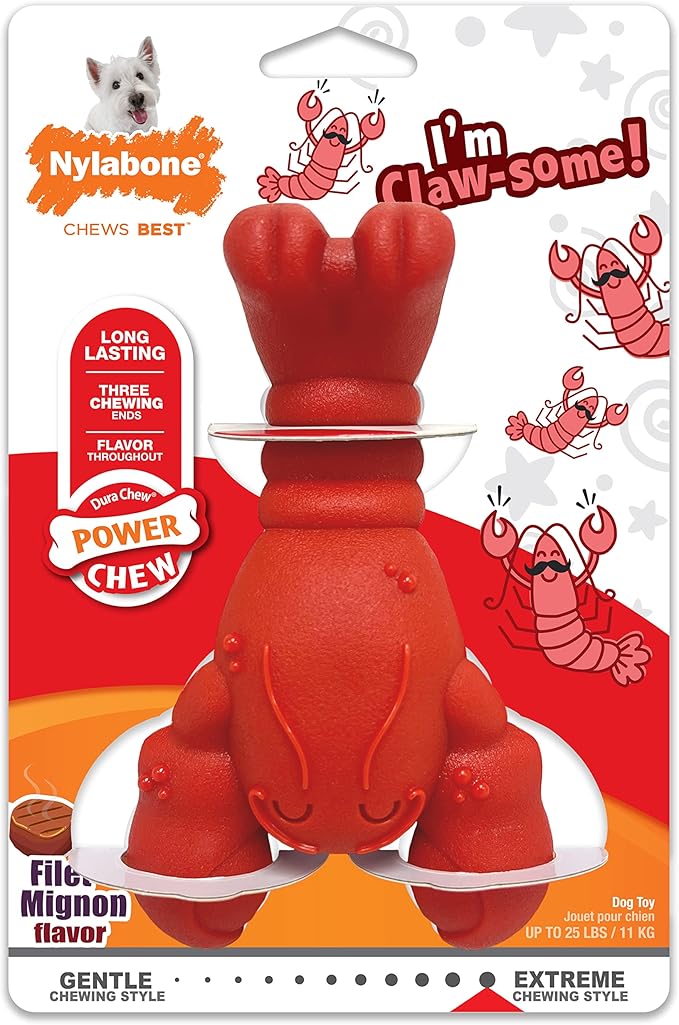Nylabone Lobster Power Chew Toy - Image 11
