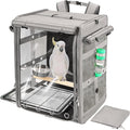 Suertree Bird Carrier Travel Cage, Cockatoo Carrier, Parrot Travel Backpack by Suertree