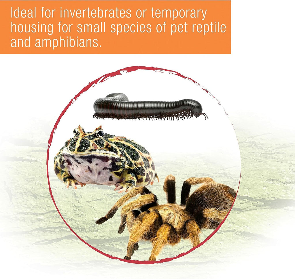 Zilla Micro Habitat Terrarium, Isopod Enclosure, Large
