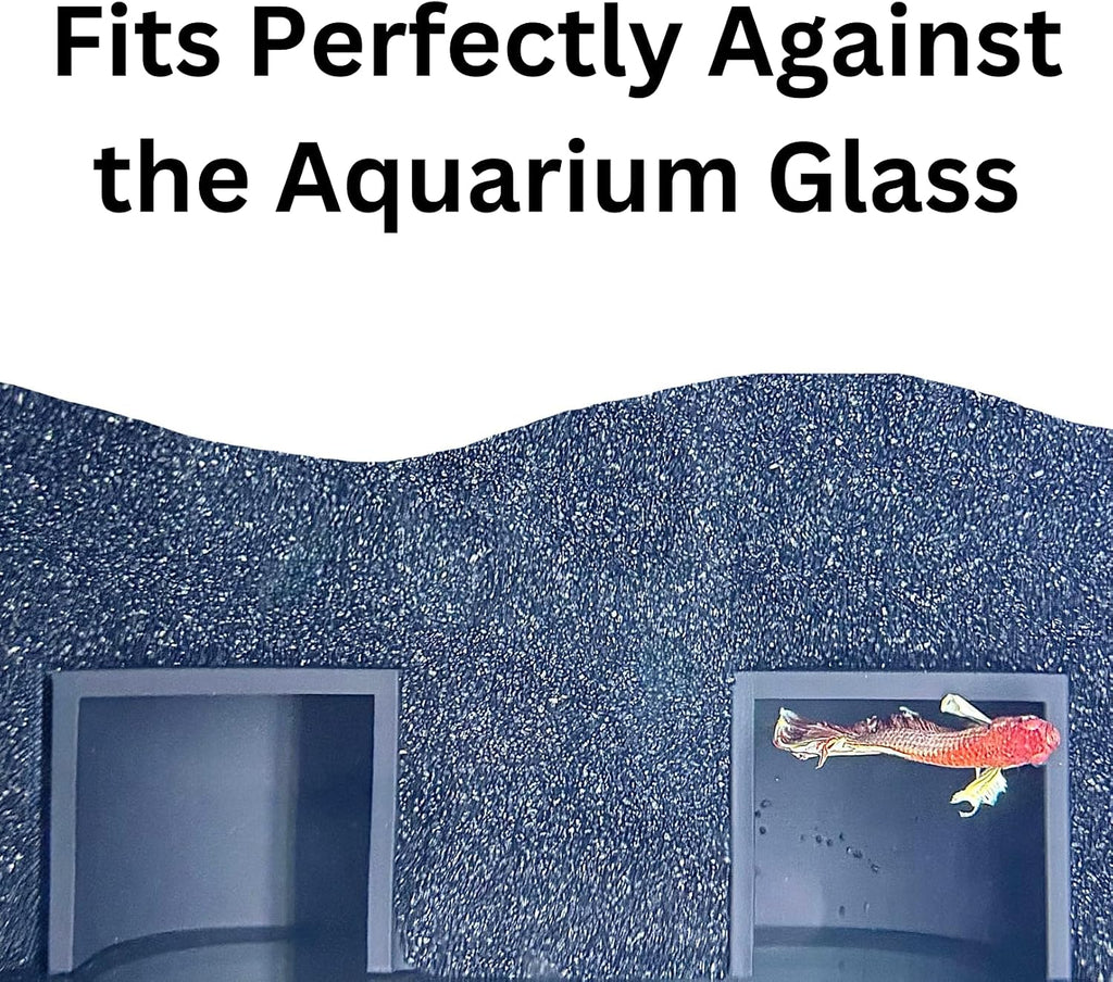 Betta Underground Tunnel Hideout Cave - Aquarium Hide For Small Fish And Shrimp, Viewing Rest Hammock Enrichment Toy, Tank Accessories Supplies Decorations Ornaments