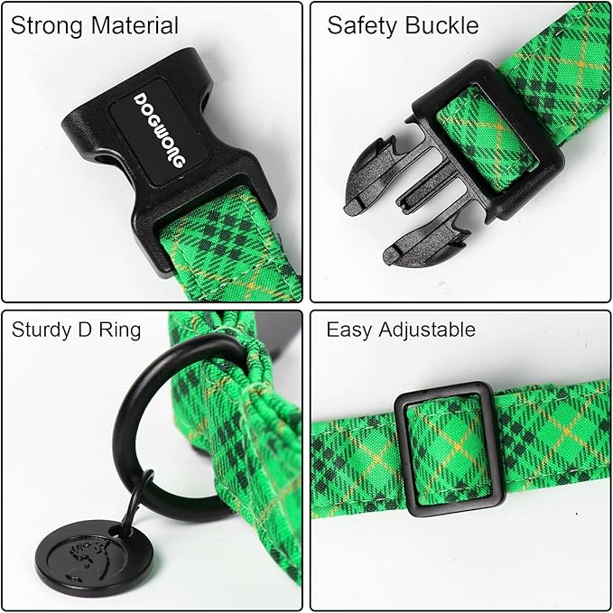DOGWONG St. Patrick's Day Dog Collar - Image 3