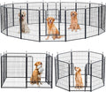 Dog Playpen, Portable Outdoor Dog Fence, Dog Playpen by XDPET