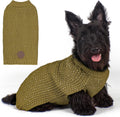 KYEESE Reflective Yarn Dog Sweater for Small Medium Dog Thick Knit Pullover