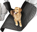 Furhaven Universal Water-Resistant Quilted Hammock-Style Backseat or Cargo Area Protector - Black, One Size