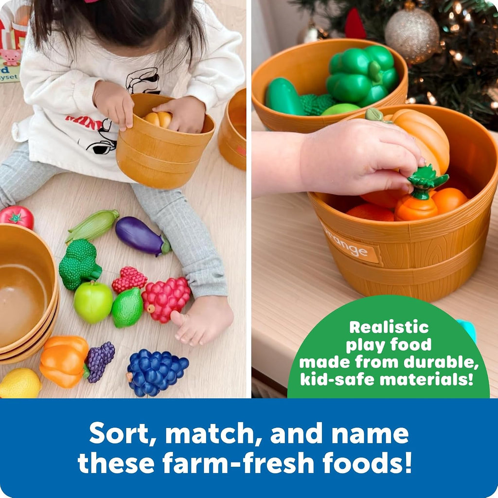 Learning Resources Original Farmer's Market Color Sorting Set