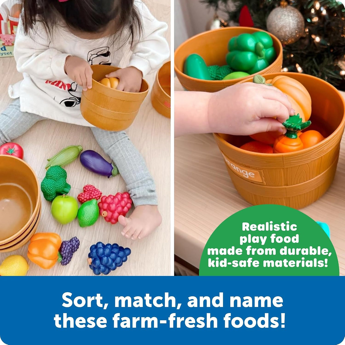 Learning Resources Original Farmer's Market Color Sorting Set