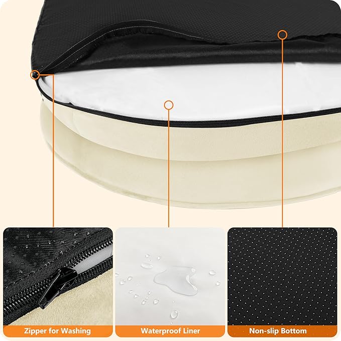 Dwanton Orthopedic Dog Bed for Large Dogs - Image 6
