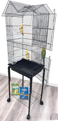 63" Roof Top Bird Flight Parrot Pet House Home Cage by Mcage