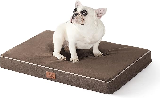 Bedsure Memory Foam Dog Bed Medium Size Dogs- Orthopedic Pet Beds by BEDSURE