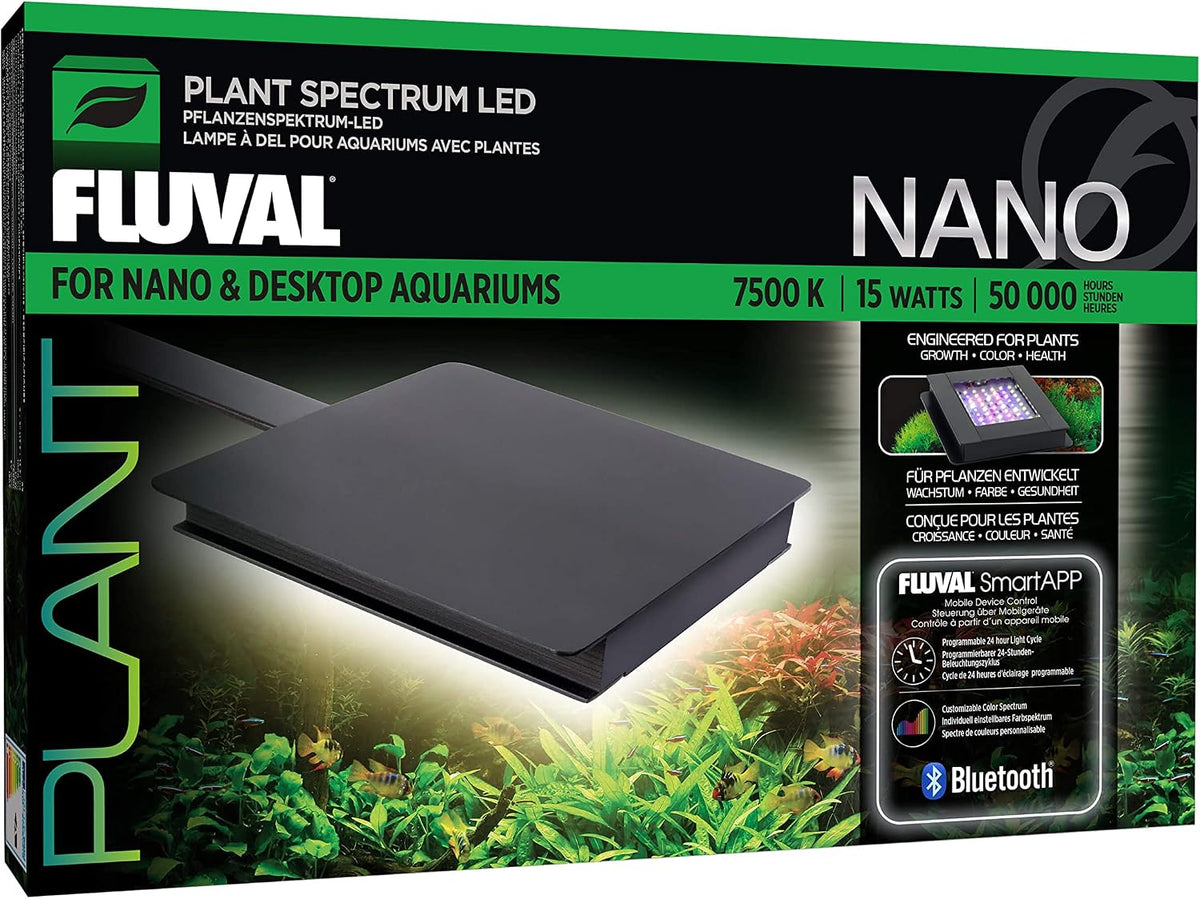 Fluval SEA Marine Nano LED Aquarium Lighting with Bluetooth, 20 Watts,Glass