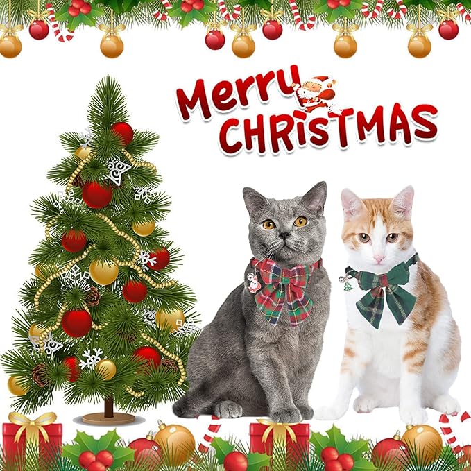 ADOGGYGO Christmas Cat Collars Breakaway - Image 3