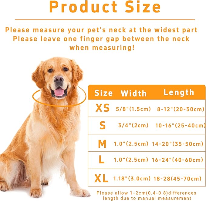 Dog Collar for Boys & Girls, Adjustable Soft Floral Pattern Pet Collar - Image 3