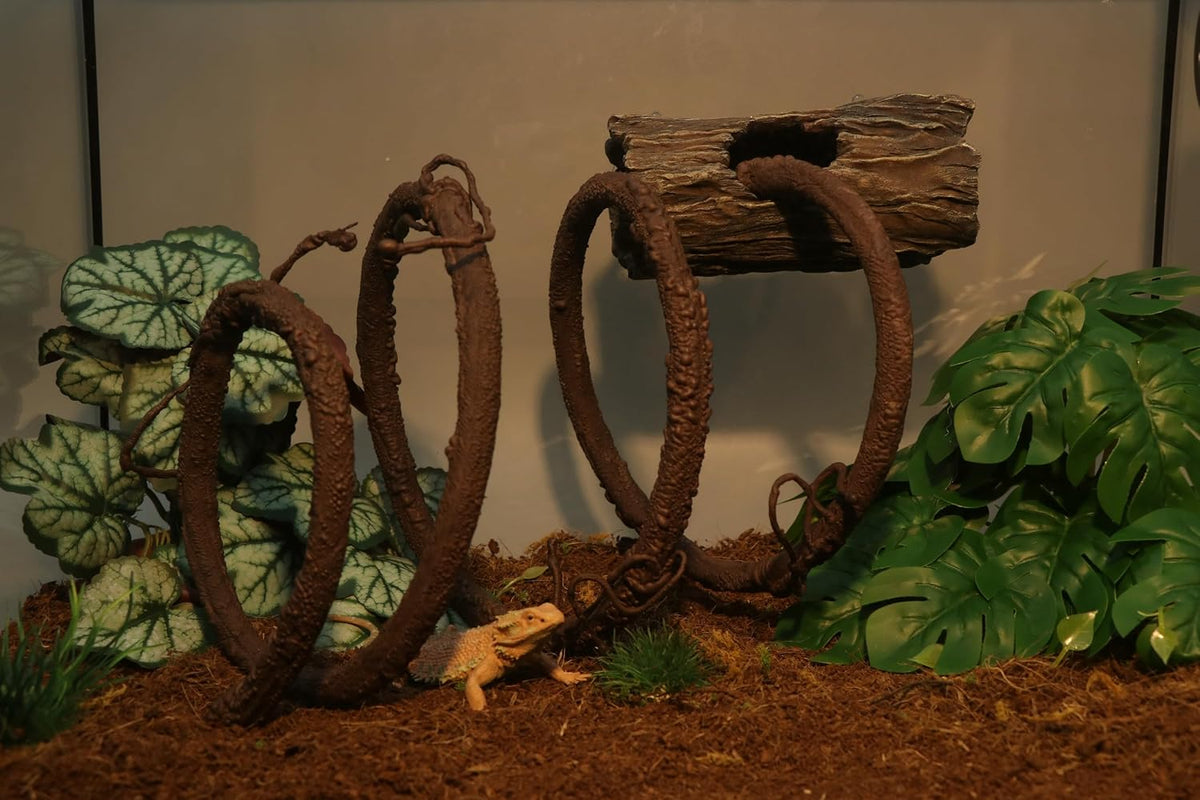 AQUA KT Reptile Snake Twist Climber Vine Bendable Terrarium Jungle Branch