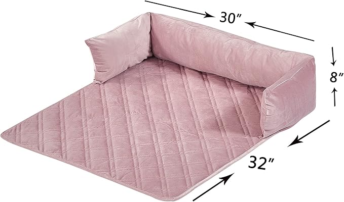 Brilliant Sunshine Premium Calming Dog Bed Mat, Silky Velvet, Removable - Image 4