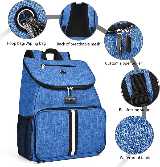 BAGLHER丨Dog Travel Bag, Airline Approved Pet Supplies Backpack, Dog Travel - Image 5
