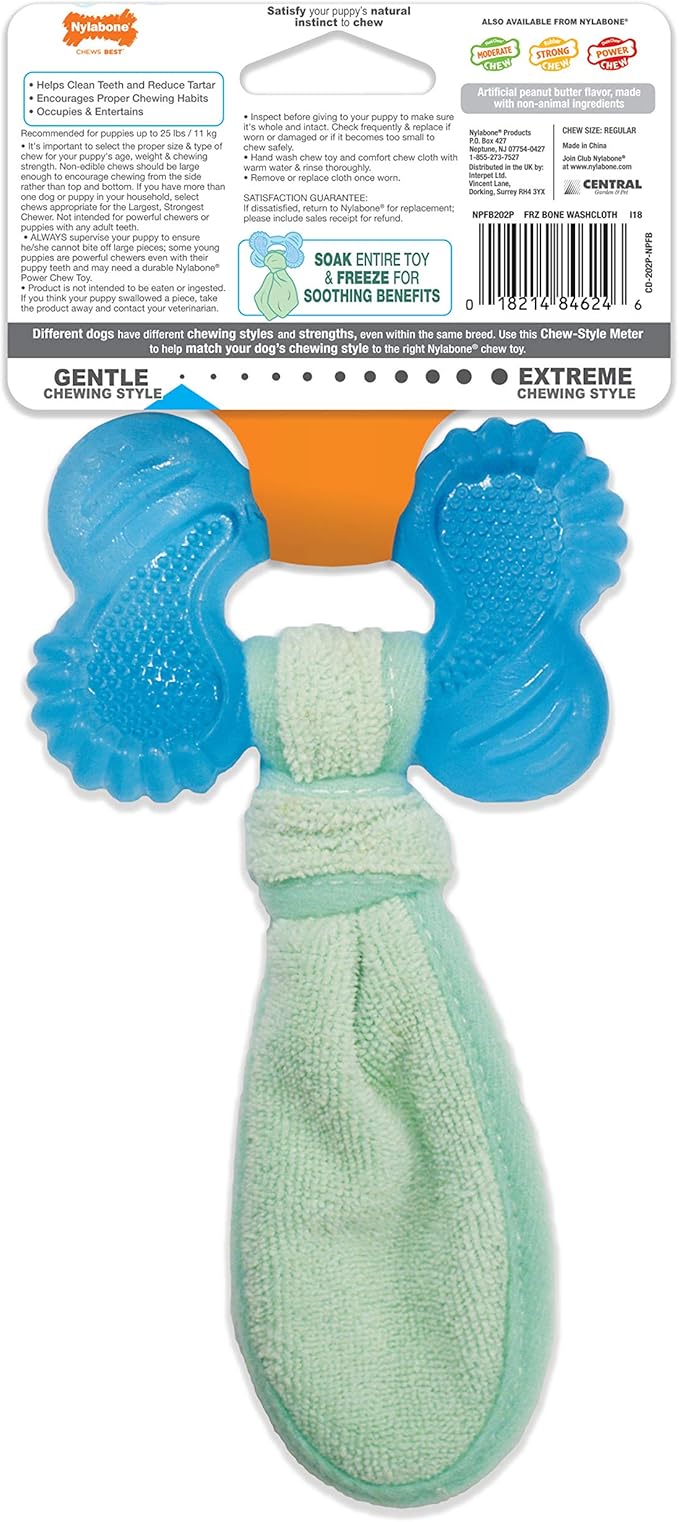 Nylabone Freezer Bone Puppy Chew Toy, Soothing Teething Toys - Image 11