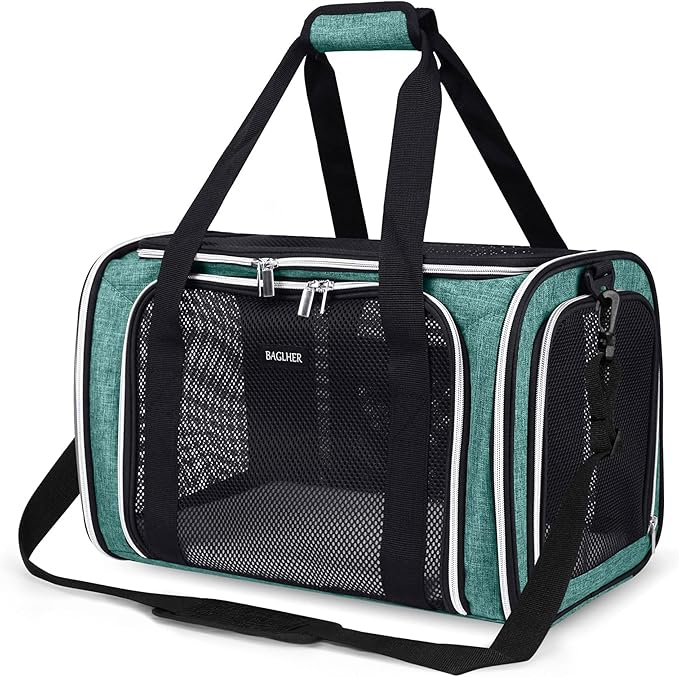 BAGLHER Pet Travel Carrier, Cat Carriers Dog Carrier by BAGLHER