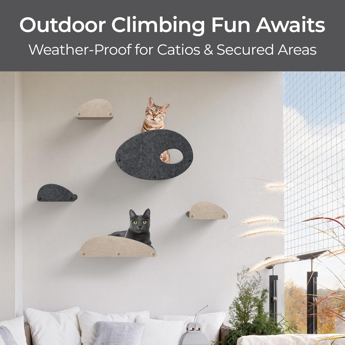 Add-On Cover Accessory for Pryde Cat Wall Shelves Set