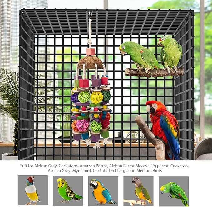 EBaokuup Large Bird Parrot Toys - Image 5