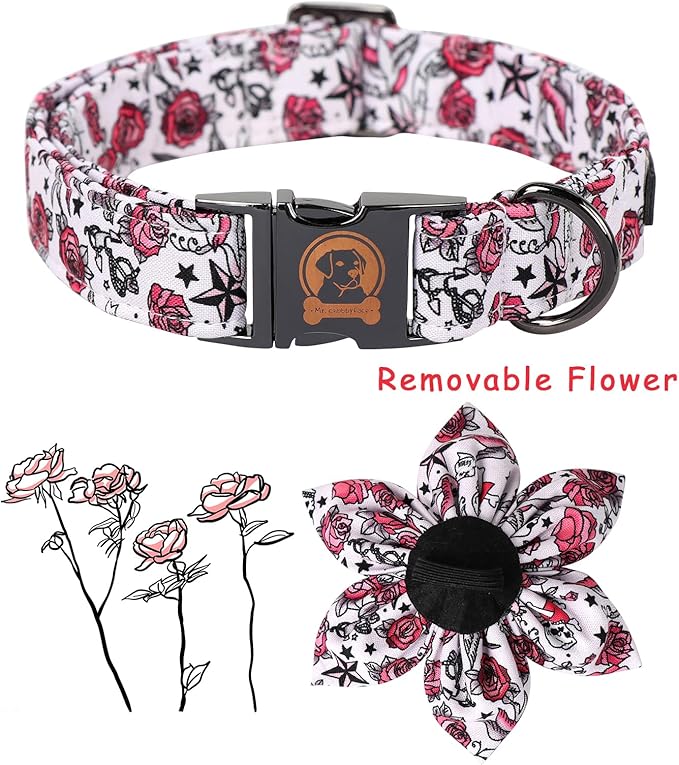MR. CHUBBYFACE Valentine's Dog Collar - Image 2