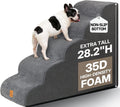 Pet Stairs for High Beds, 28.2" H 5-Step Dog Steps for Small & Medium Dogs
