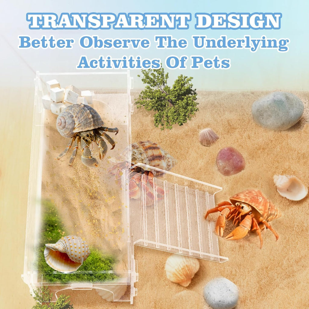 Acrylic Platforms for Dwarf Hamster, Rat, Hermit Crab