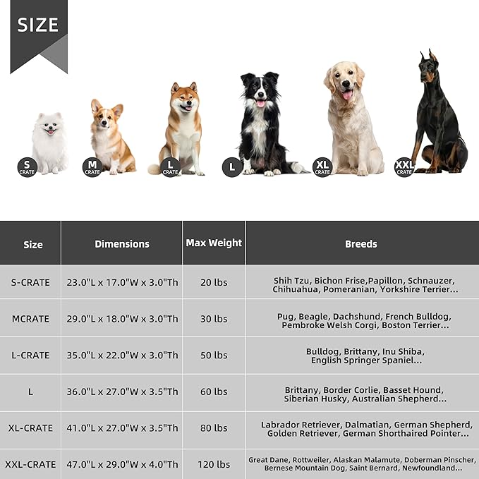 Dog Bed Extra Large Sized Dogs, Orthopedic Flannel XXL Dog Bed - Image 7