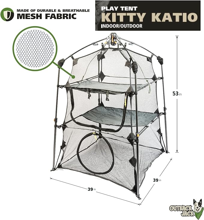 Outback Jack Catio Outdoor Cat Enclosure, - Image 3