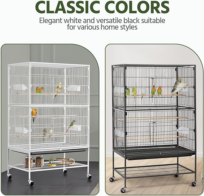 Yaheetech 52inch Bird Cage Extra Large Parakeet Parrot Cage - Image 9