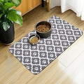Dog Food Mat 24X32 Inch Pet Feeding Absorbent Mats by Xspatroias