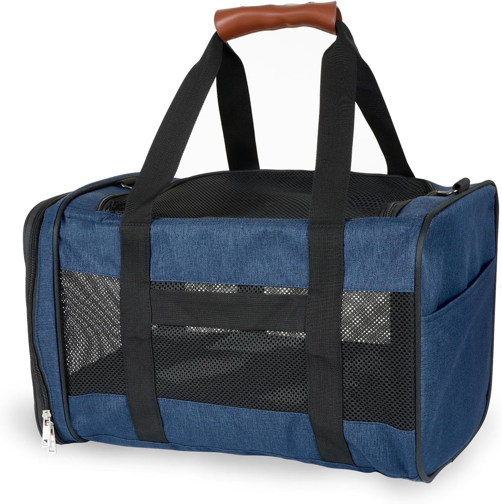 Cat Carrier Soft Collapsible for Travel, Small Pets Too