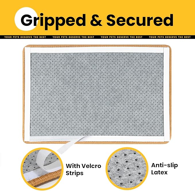 Cat Scratcher Mat, Sisal Cat Scratch Pad - Image 4