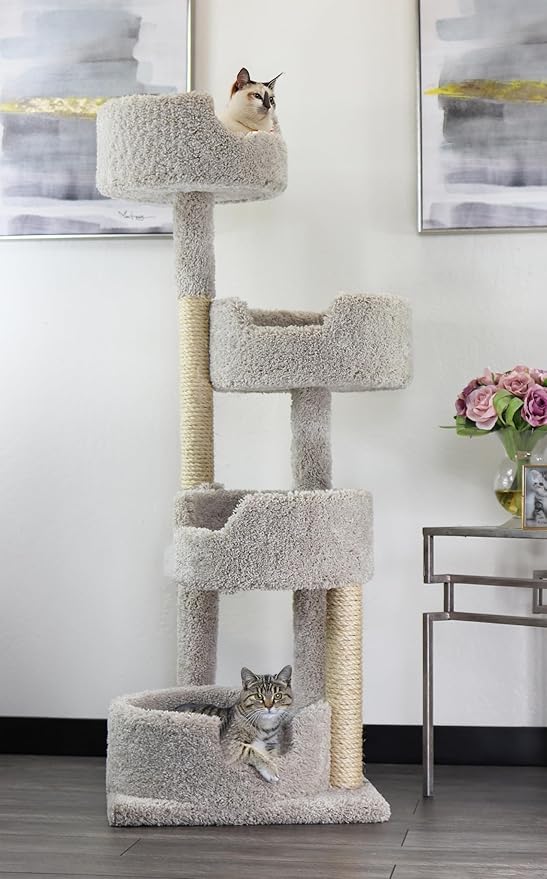 New Cat Condos Multi-Level Cat Tower by New+Cat+Condos