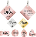 Ultra Joys Dog ID Tag, Custom Dog Tag Personalized Cat Tag, Pet ID Tag by UltraJoys