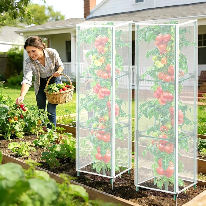 3 Pack Garden Bird Netting Plant Cover - Image 2