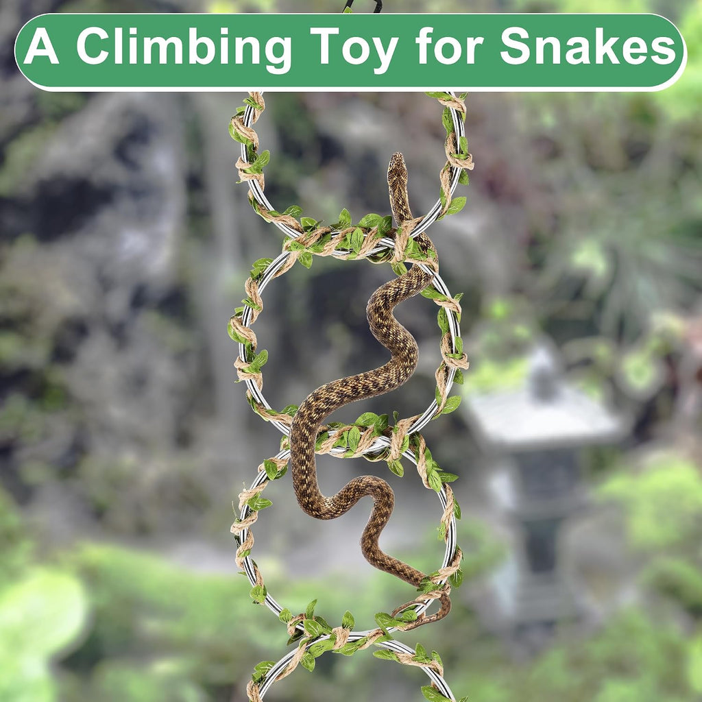 Snake Climbing Rings for Ball Python, 6 Rings