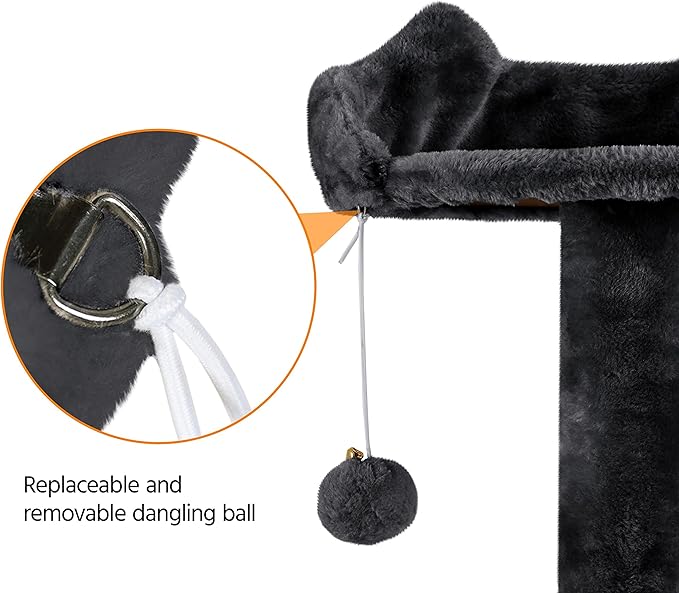 Yaheetech Multi-Level Cat Tree for Large Cats, - Image 5