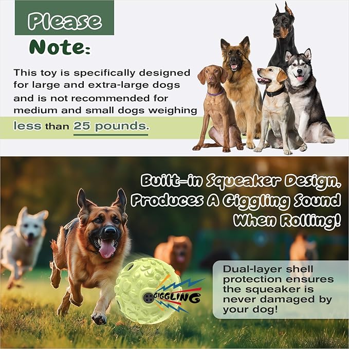 KADTC Extra-Large Size Durable Dog Giggle Ball U.S. Patent & Brand & Design - Image 5