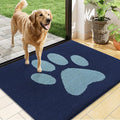 Buganda Dog Door Mat for Muddy Paws, Absorbent Dirt Trapper Non Slip Indoor by Buganda