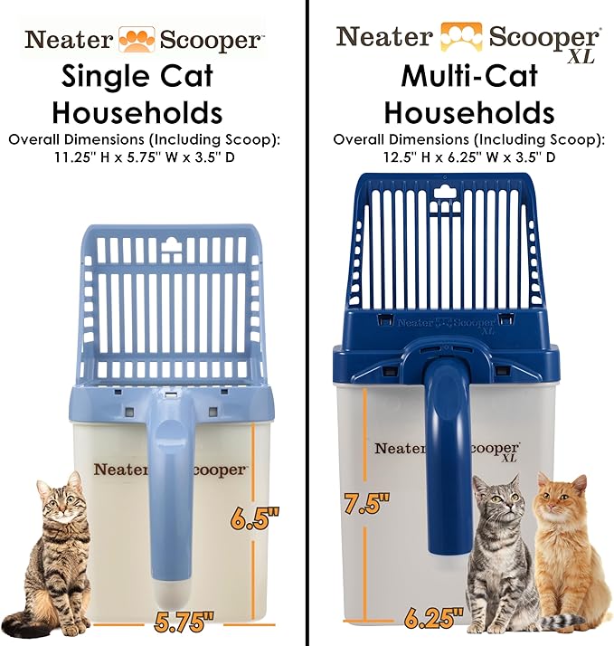 Neater Pet Brands Neater Scooper Standard Cat Litter Scoop, 60 Refill Bags – - Image 5