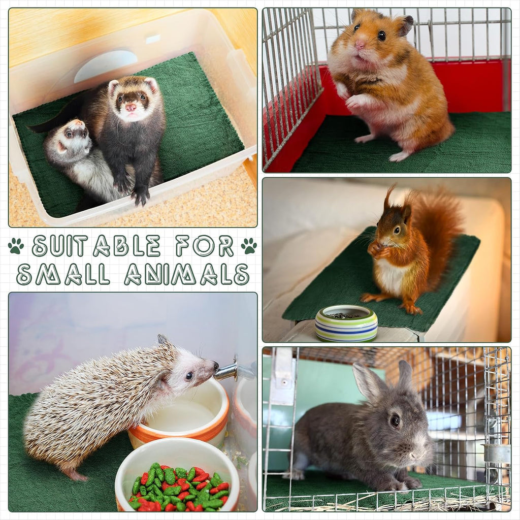 SmoothNovelty 5 Waterproof Guinea Pig Cage Liner, Dark Green, 18 x 24 Inch