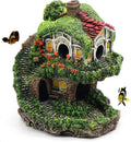 relaqcc Aquarium Decor Hideaway Cave, Betta Fish Tank House Accessories
