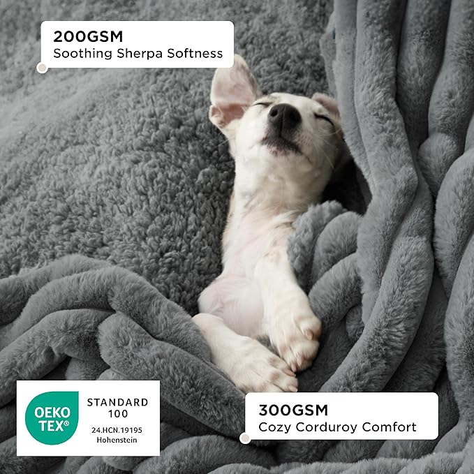 Bedsure ComfyFleece™ Waterproof Dog Blankets - Image 2