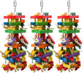 RUBY.Q 3 Pack Large Parrot Toy, 20in Bird Parrot Toy, African Grey and a by RUBY.Q