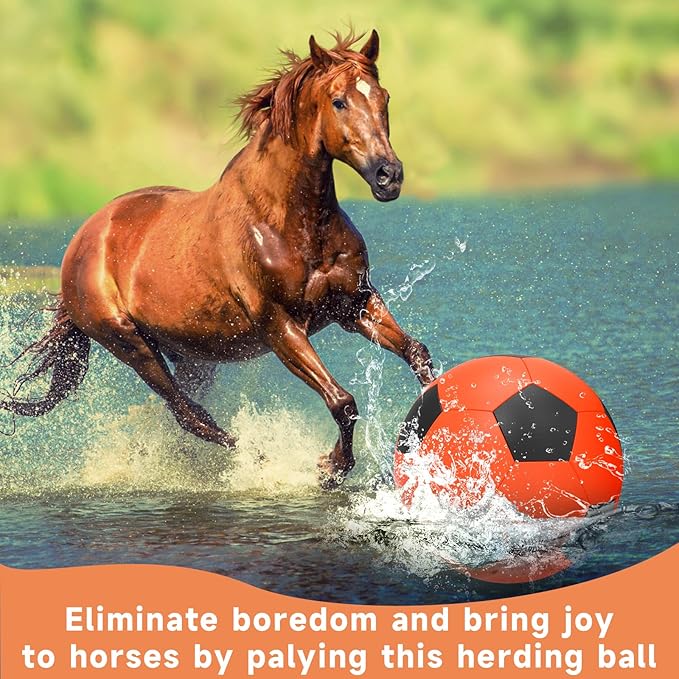 QDAN Herding Ball for Dogs, 25 inch Dog Balls, Giant Dog Toys Horse Toy - Image 5